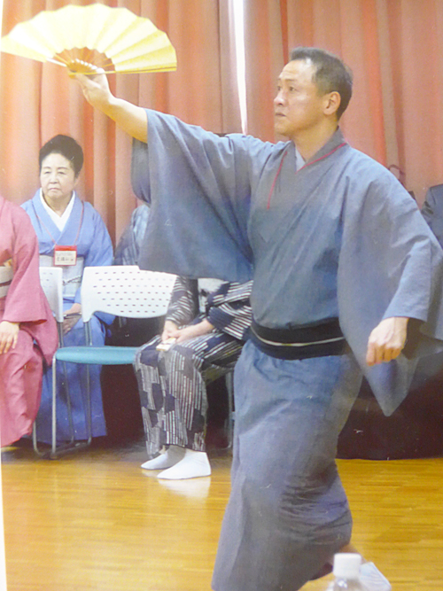 日本舞踊家花柳歌七郎